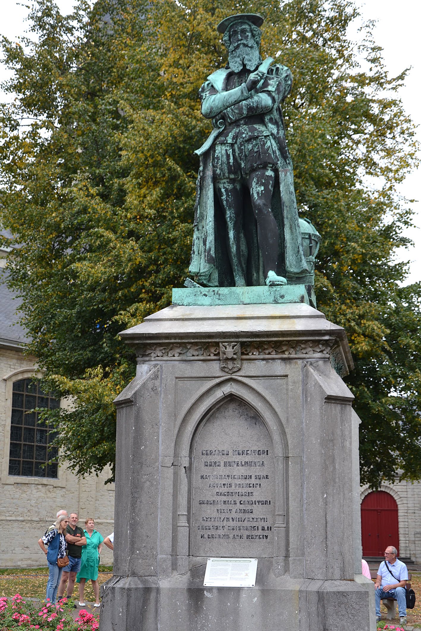 Beeld van Mercator te Rupelmonde